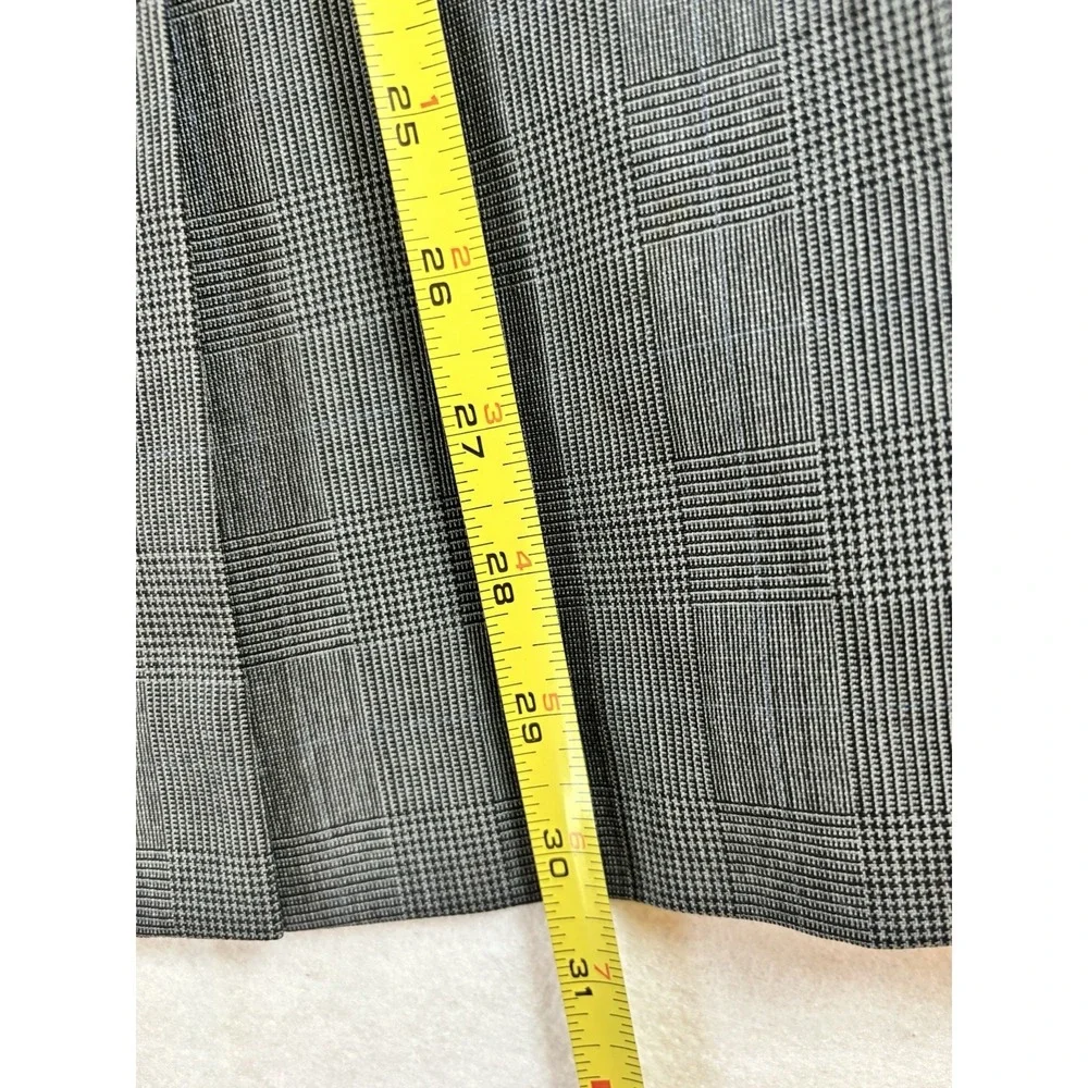 Jos A Bank Mens 42R Sport Coat Gray Wool Glen Plaid Two Button Jacket‎ Classic